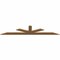 Ekena Millwork Saratoga Timber Gable Bracket, Western Red Cedar, 108"W x 22"H x 1 1/2"D x 5 1/2"F, 5/12 Pitch GBW108X22X0206SAR00SWR - alternate 5